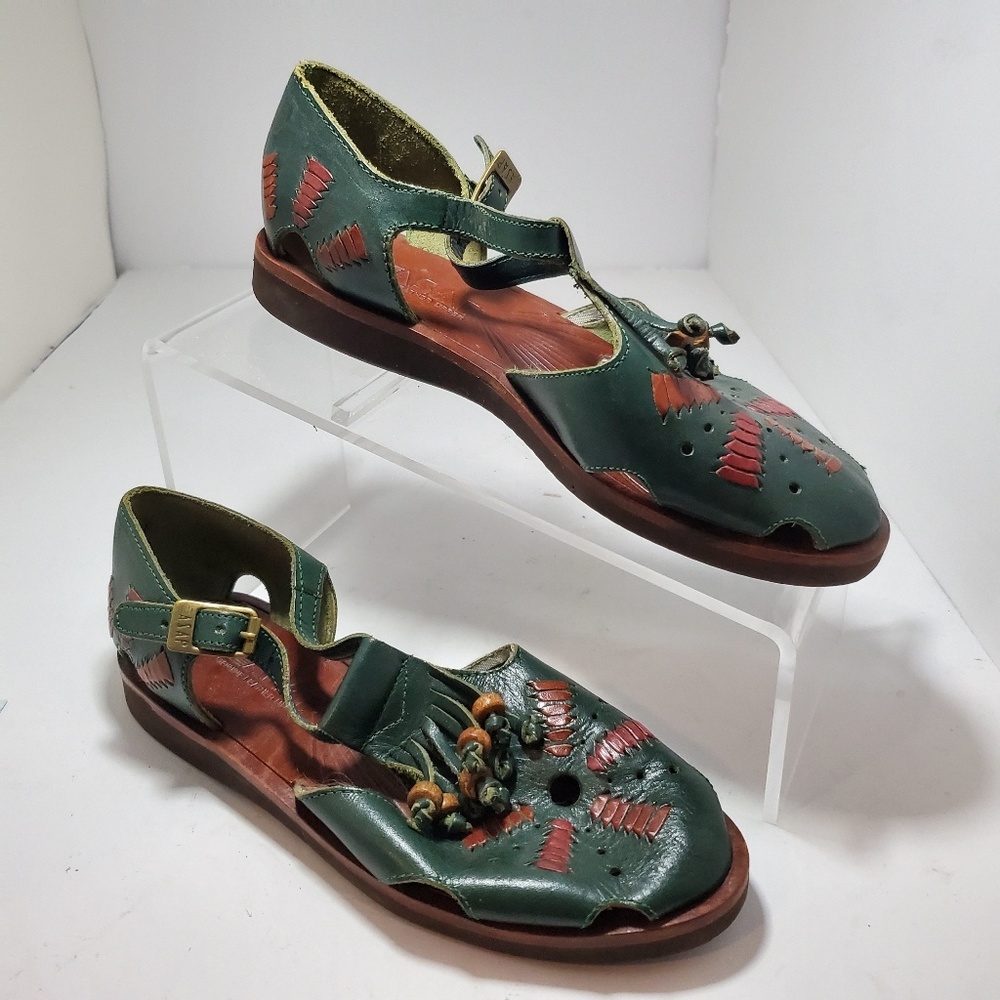 A.s.a.p stunning leather spice sandal 5.5